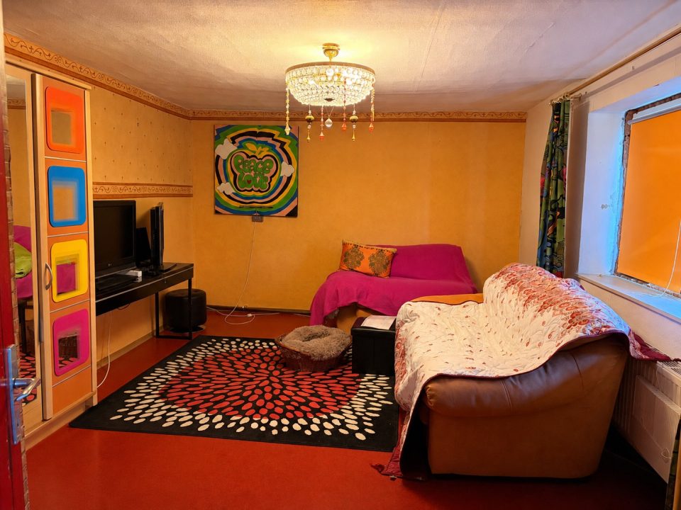 Wohnzimmer, Wohn- und Geschäftshaus in Steinhaus