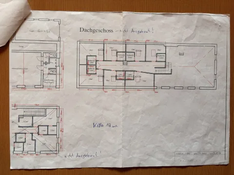 Bestandsplan Detail, Wohn- und Geschäftshaus in Steinhaus