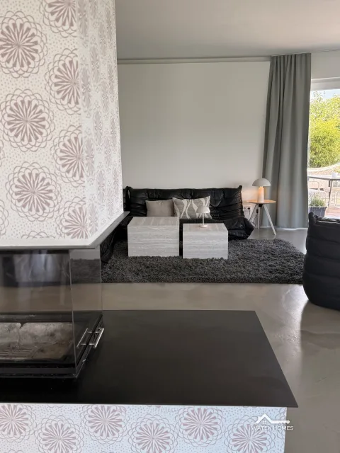 Kamin von Mandl & Bauer, Einfamilienhaus in Plesching